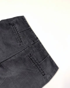 Diesel herringbone wool & denim pants