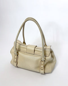 Dolce & Gabbana D-ring satchel leather bag