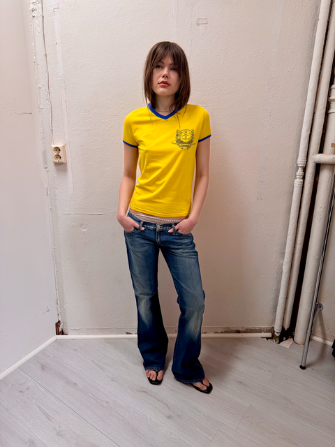 s0106 just cavalli team sweden vintage tee