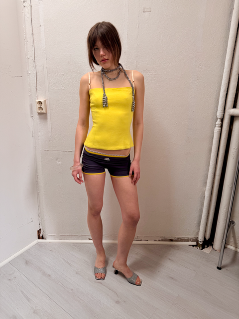 s0136 D&G yellow camisole (2001)