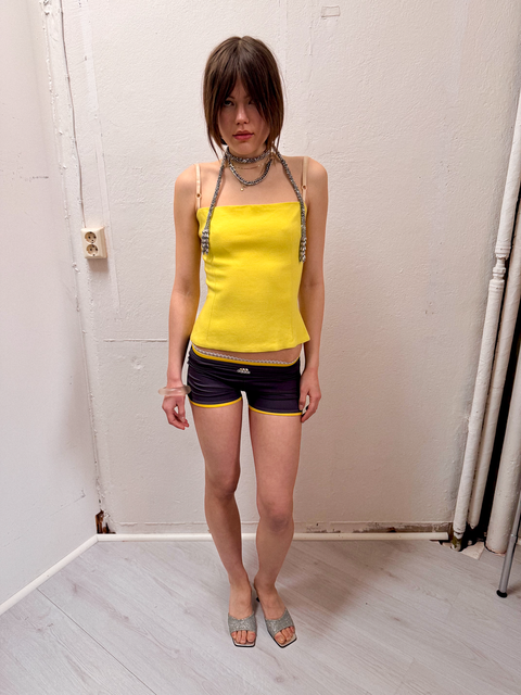 s0136 D&G yellow camisole (2001)