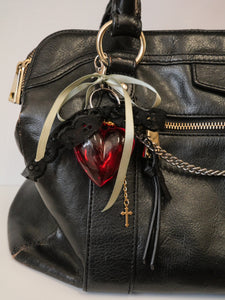 Divine goth bag charm