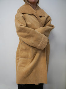 Oversized teddy coat