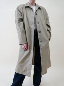 A-line trenchcoat