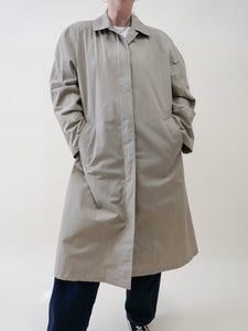 A-line trenchcoat