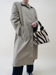 A-line trenchcoat