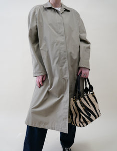 A-line trenchcoat