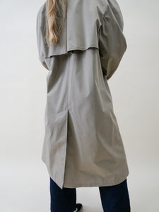 A-line trenchcoat