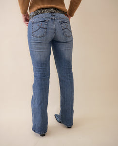 Low waist bootcut jeans