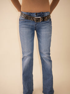 Low waist bootcut jeans