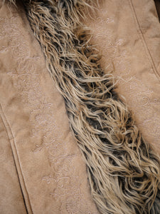 Penny lane faux shearling coat