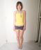 s0136 D&G yellow camisole (2001)