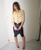 s0119 canary glossed satin jacket
