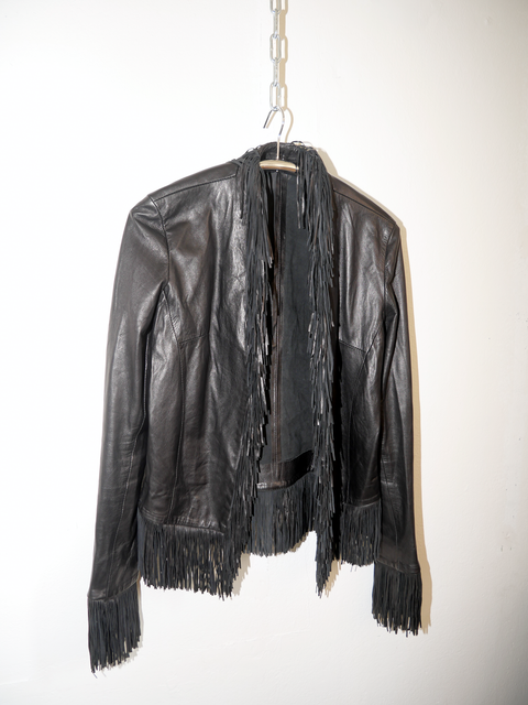 S0145 fringe leather jacket (1990)