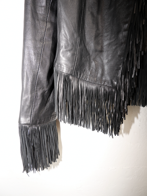 S0145 fringe leather jacket (1990)
