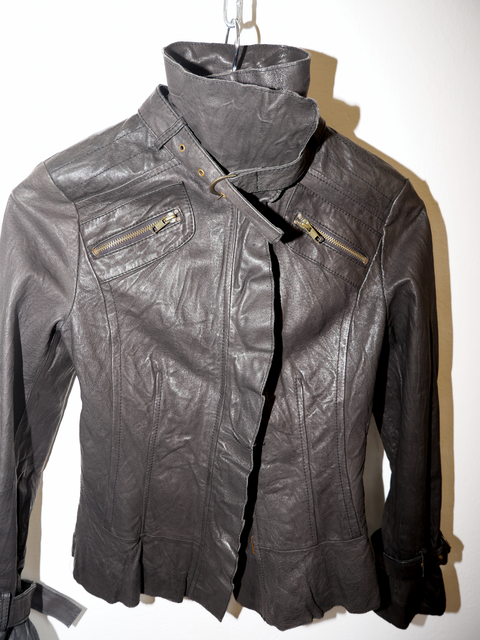 S0140 fitted leather jacket (1990)