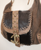 S0163 Just Cavalli studded pony hair bag