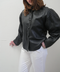 1980's leather bomber jacket