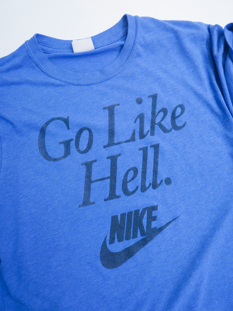 1990's go like hell NIKE tee