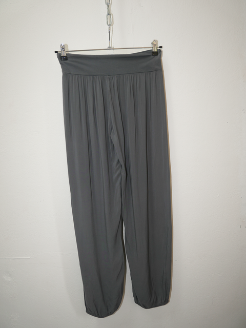 2000’s charcoal viscose harem pants