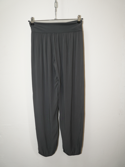 2000’s charcoal viscose harem pants