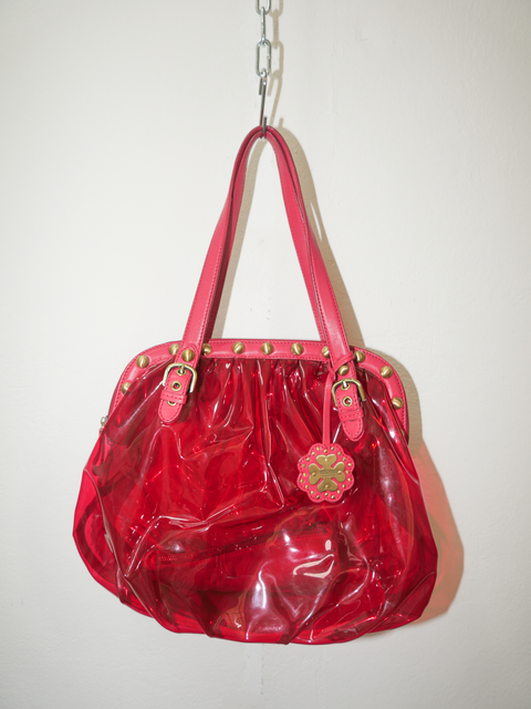 2000's Moschino strawberry jelly bag
