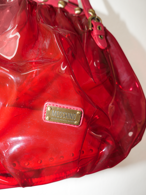 2000's Moschino strawberry jelly bag