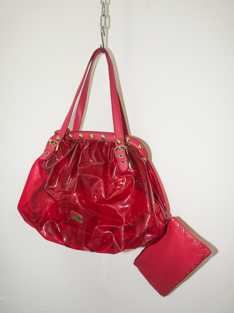 2000's Moschino strawberry jelly bag