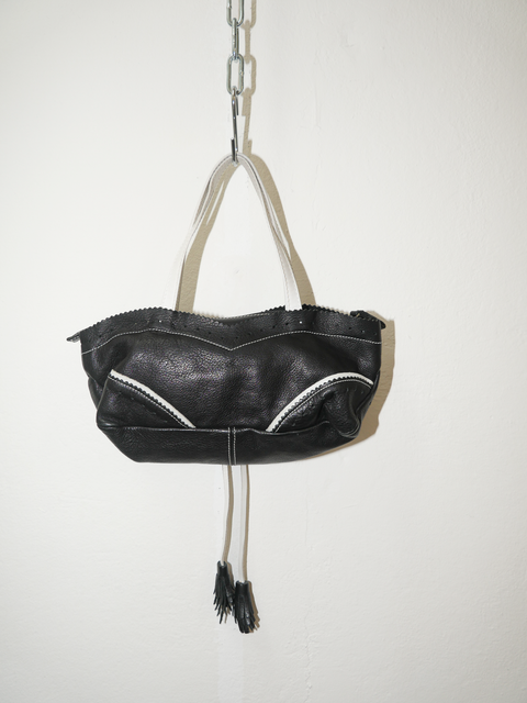 2000's midnight rodeo leather bag