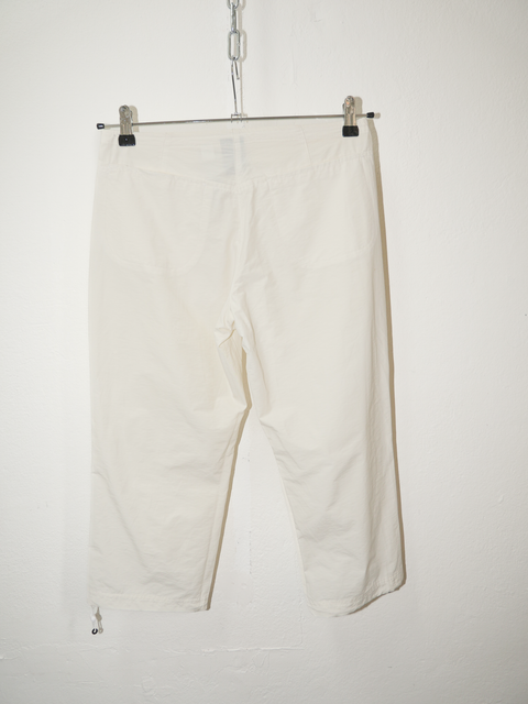 2000's Nike white cotton capri pants