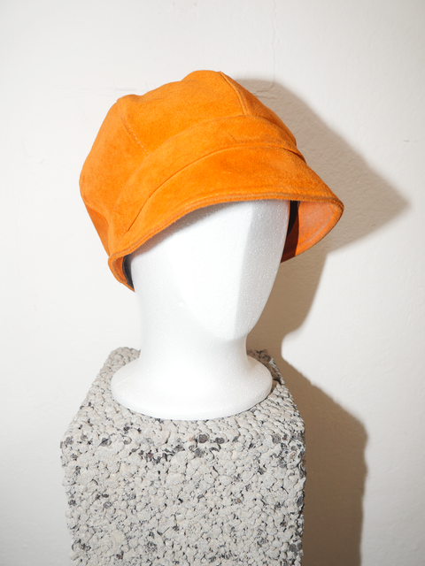 1980's nordiska kompaniet suede baker boy cap