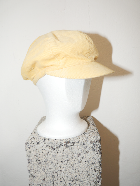 2000’s butter yellow corduroy cap