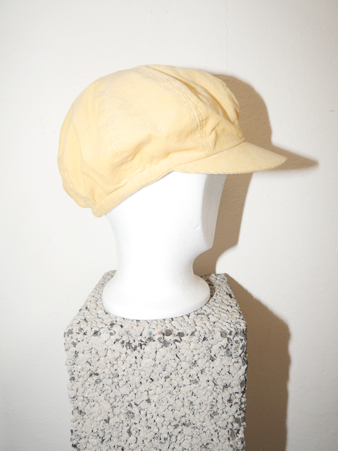 2000’s butter yellow corduroy cap