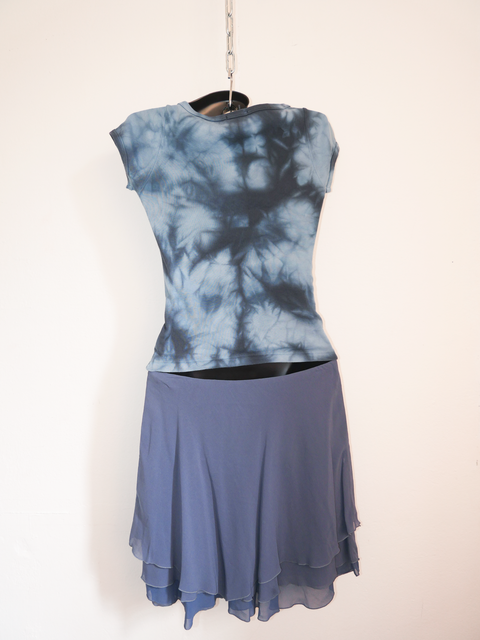 1990’s tie dye baby tee