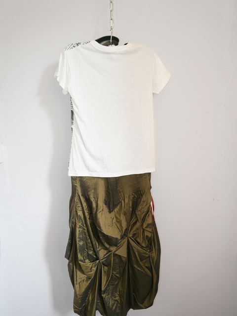 2000’s rome newspaper graphic tee