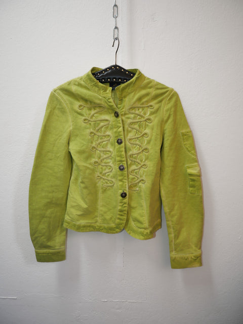2000's lime green orchestra jacket