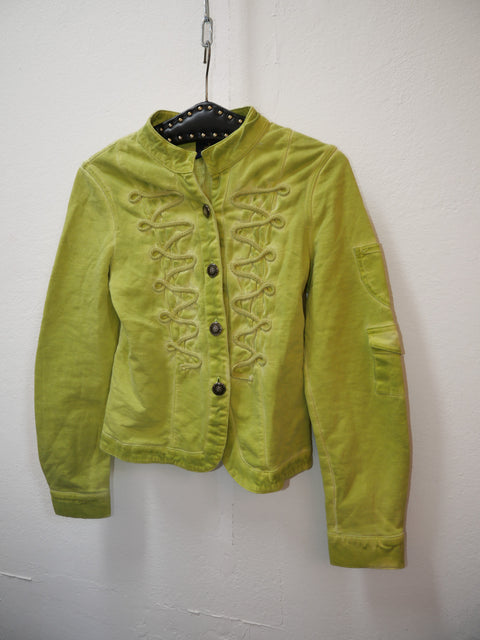 2000's lime green orchestra jacket