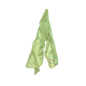 Pastel chiffon silk scarf