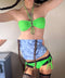 2000's neon green deadstock bikini by Panos Emporio