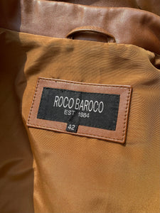 Roco Baroco 80's light leather jacket