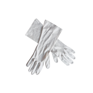 White opera gloves