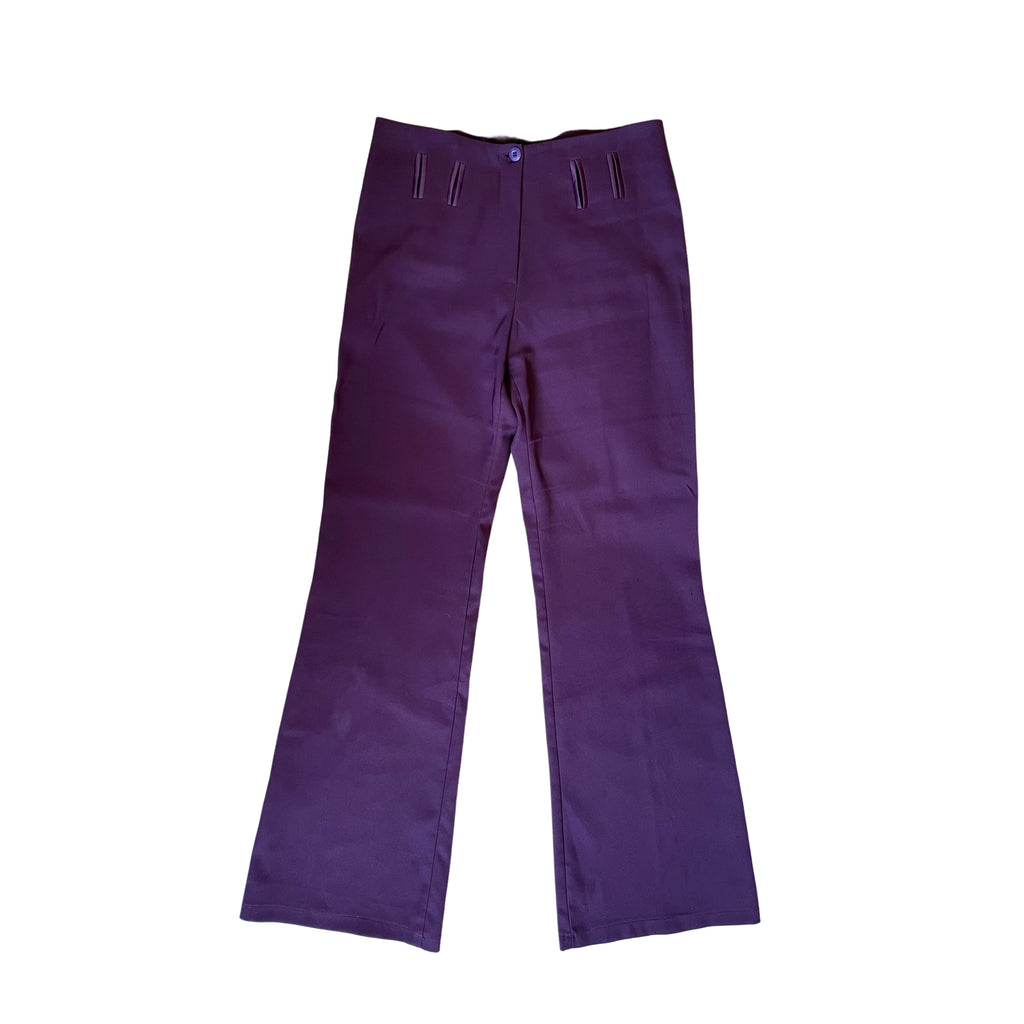 Purple 90's flare pants – Vintage Sphere