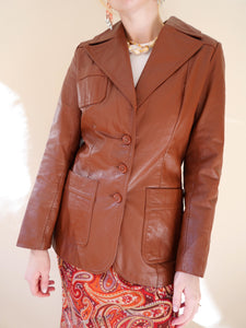 H&M 70's leather jacket
