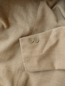 70's wool beige blazer