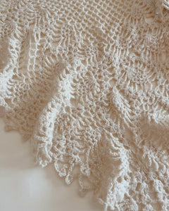 Knit shawl