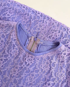 Lilac 50’s lace top